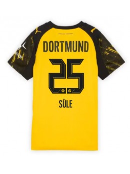 Zenske Futbalové oblečenie Borussia Dortmund Niklas Sule #25 2025-26 Krátky Rukáv - Domáci Zenske Futbalové oblečenie Borussia Dortmund Niklas Sule #25 2025-26 Krátky Rukáv - Domáci